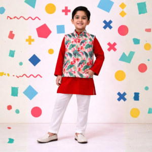 Gulnaar Boys Kurta Set