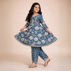 Aabi Muskaan Kurta with Dhoti Pants