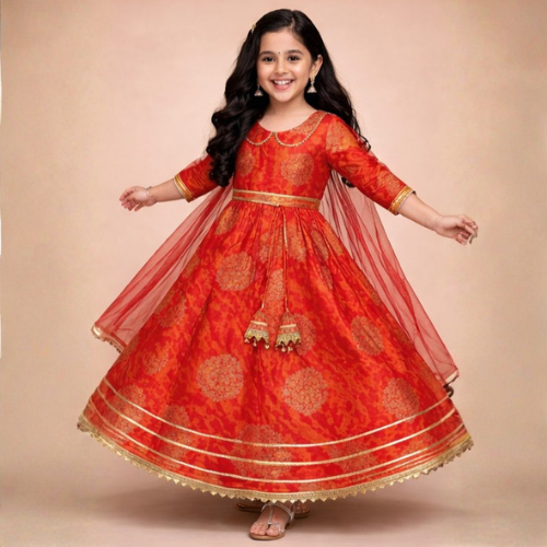 Narangi Noor Lehenga - Image 5