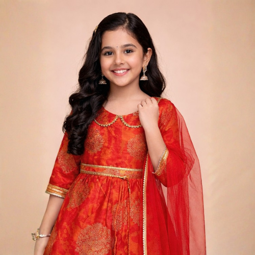 Narangi Noor Lehenga - Image 2