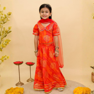 Narangi Noor Lehenga